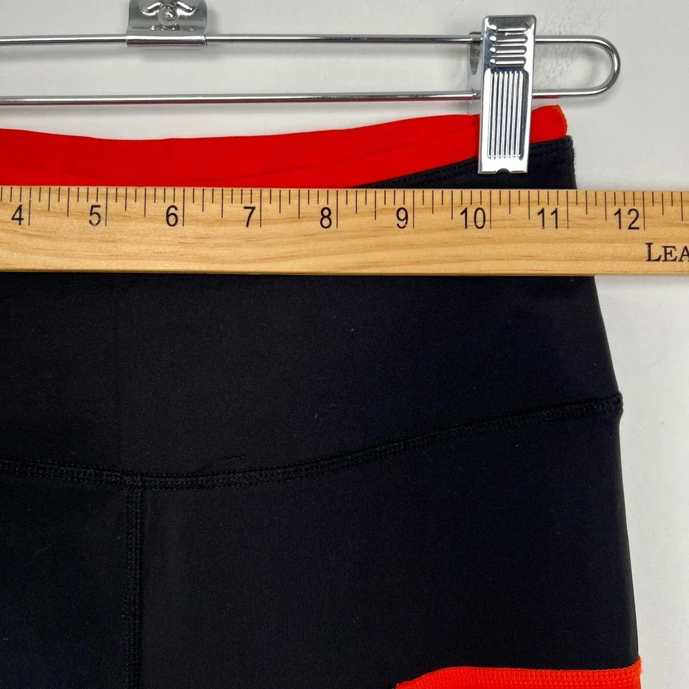 REVOLVE x FREE PEOPLE New Heights Legging in Black Red Stripe Pants Size XS‎